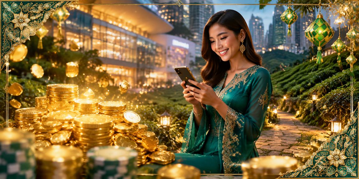 Pemain poker Kuala Lumpur bermain menggunakan telefon pintar sambil menikmati malam